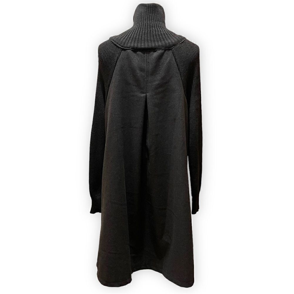 Yipon Yichu Yiponyichu A-Line Button Front Knit C… - image 5